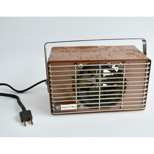 Vintage GE Warm 'R' Aire Space Heater TESTED & WORKS!