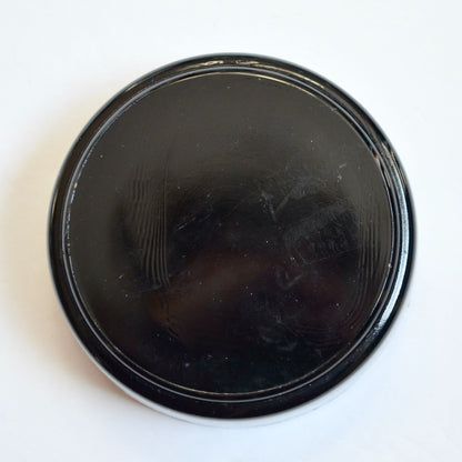 Silver City Casino Black Glass Ashtray Vintage Las Vegas Nevada