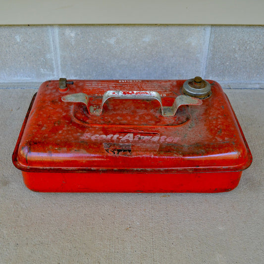 Vintage 1950's Scott Atwater Stowaway Gas Tank 3-Gallon Outboard Motor