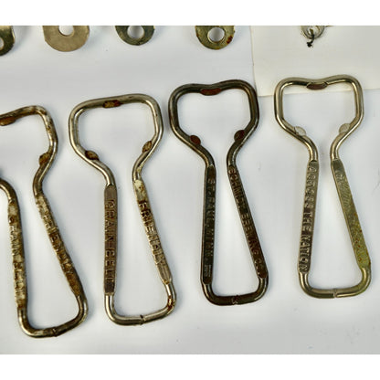 Lot 20 Vintage Beer Bottle Openers Grain Belt Pabst Blue Ribbon Hamm's Schmidt