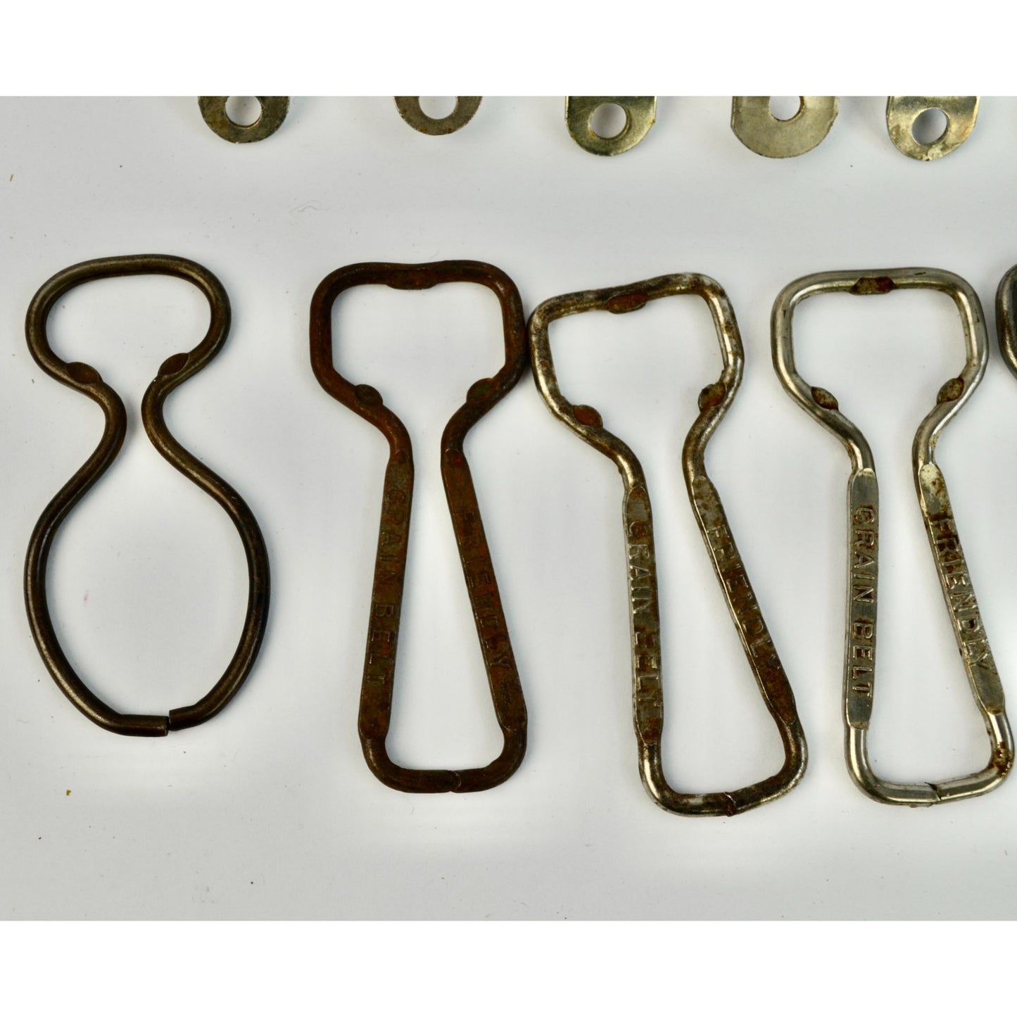 Lot 20 Vintage Beer Bottle Openers Grain Belt Pabst Blue Ribbon Hamm's Schmidt