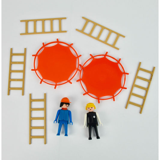 Playmobil Fire Fighters Assorted Pieces Vintage Lot