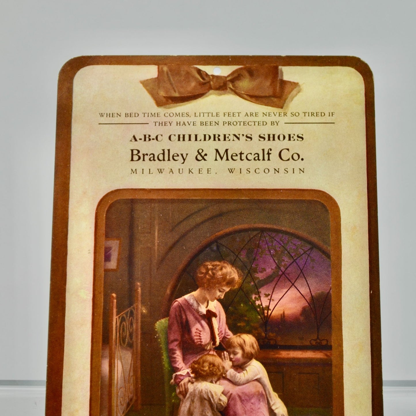 1912 Advertising Calendar March Bradley & Metcalf Co. Milwaukee