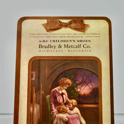 1912 Advertising Calendar March Bradley & Metcalf Co. Milwaukee