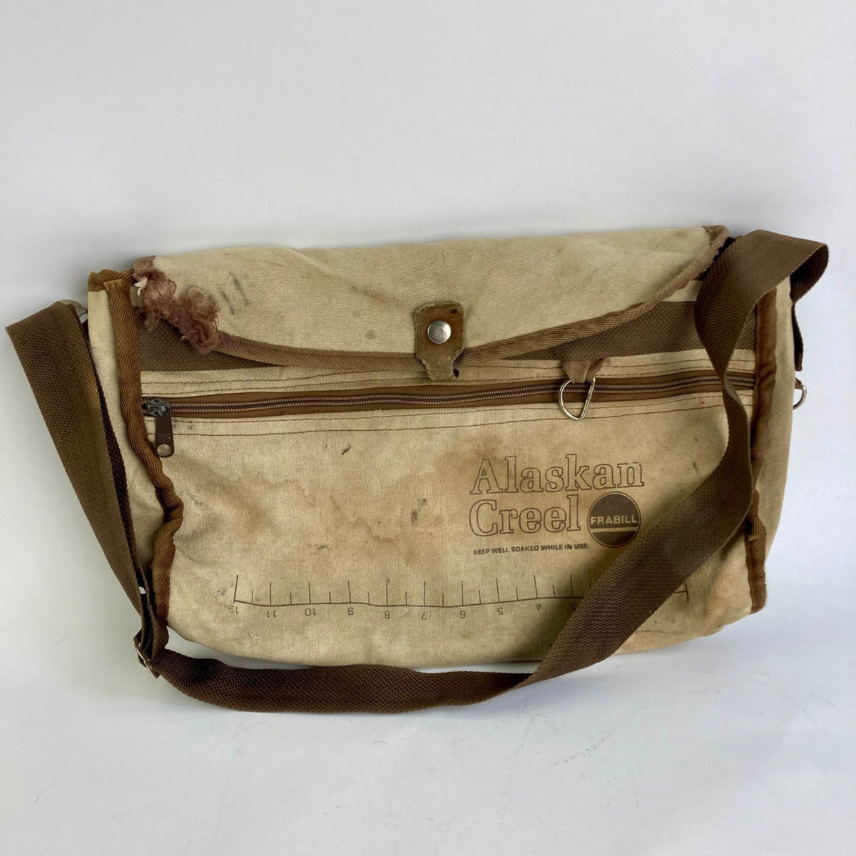 Vintage Frabill Alaskan Creel 14" Canvas