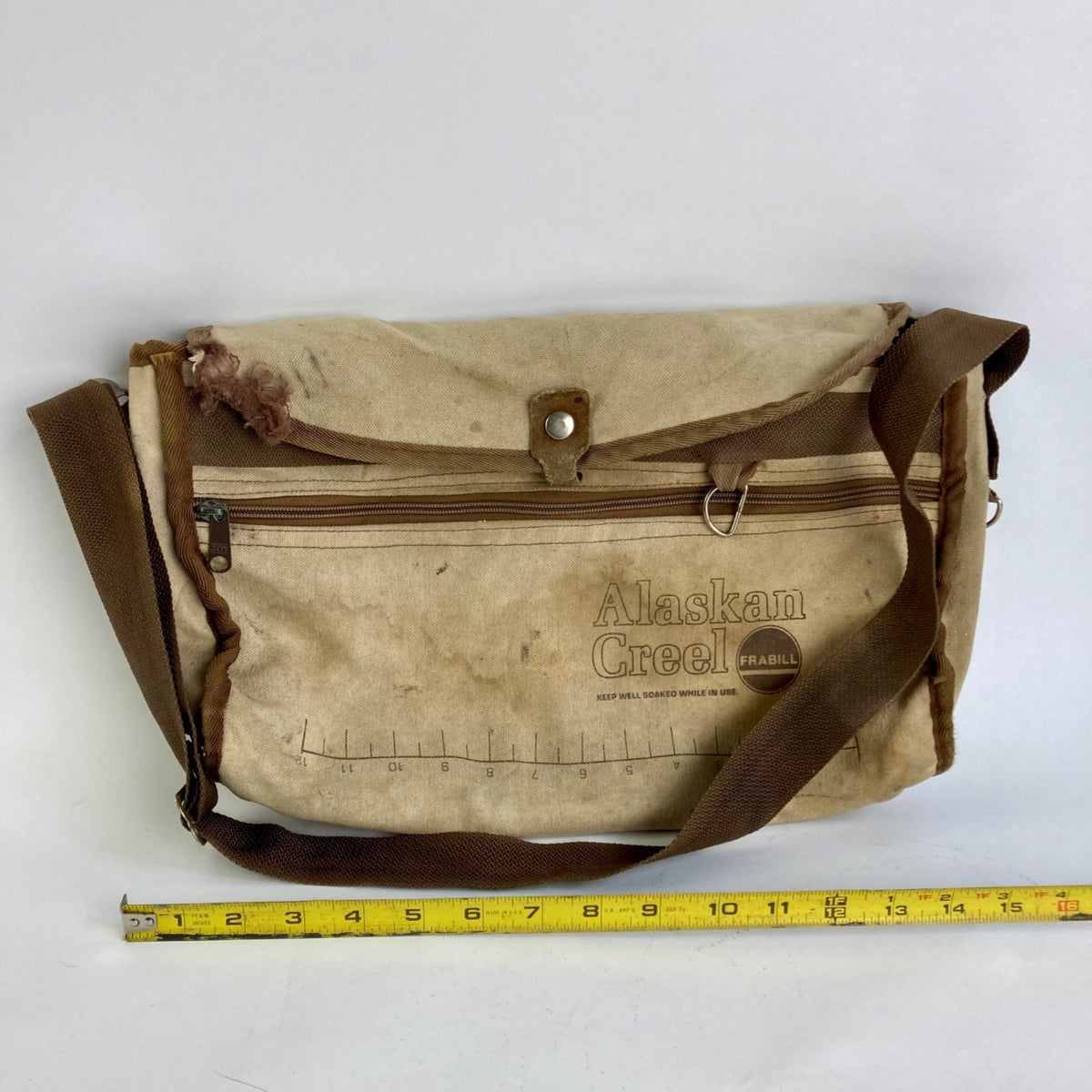 Vintage Frabill Alaskan Creel 14" Canvas
