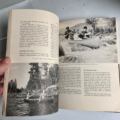 Vintage Wilderness Canoeing Book by John W. Malo