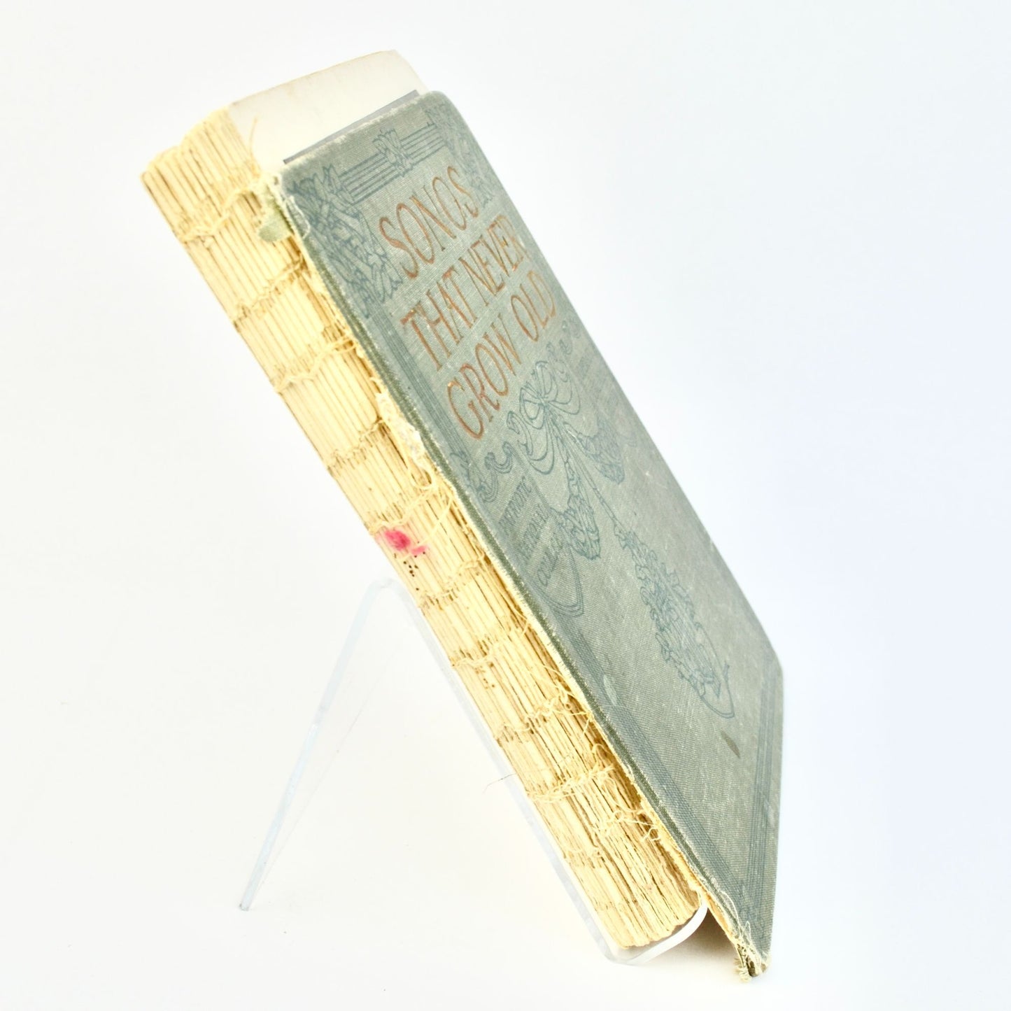 1913 Songs That Never Grow Old Music Book AS IS Antique