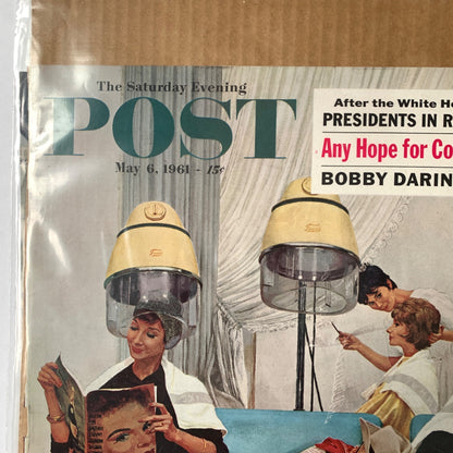The Saturday Evening Post Magazine COVER May 6 1961 Kurt Ard