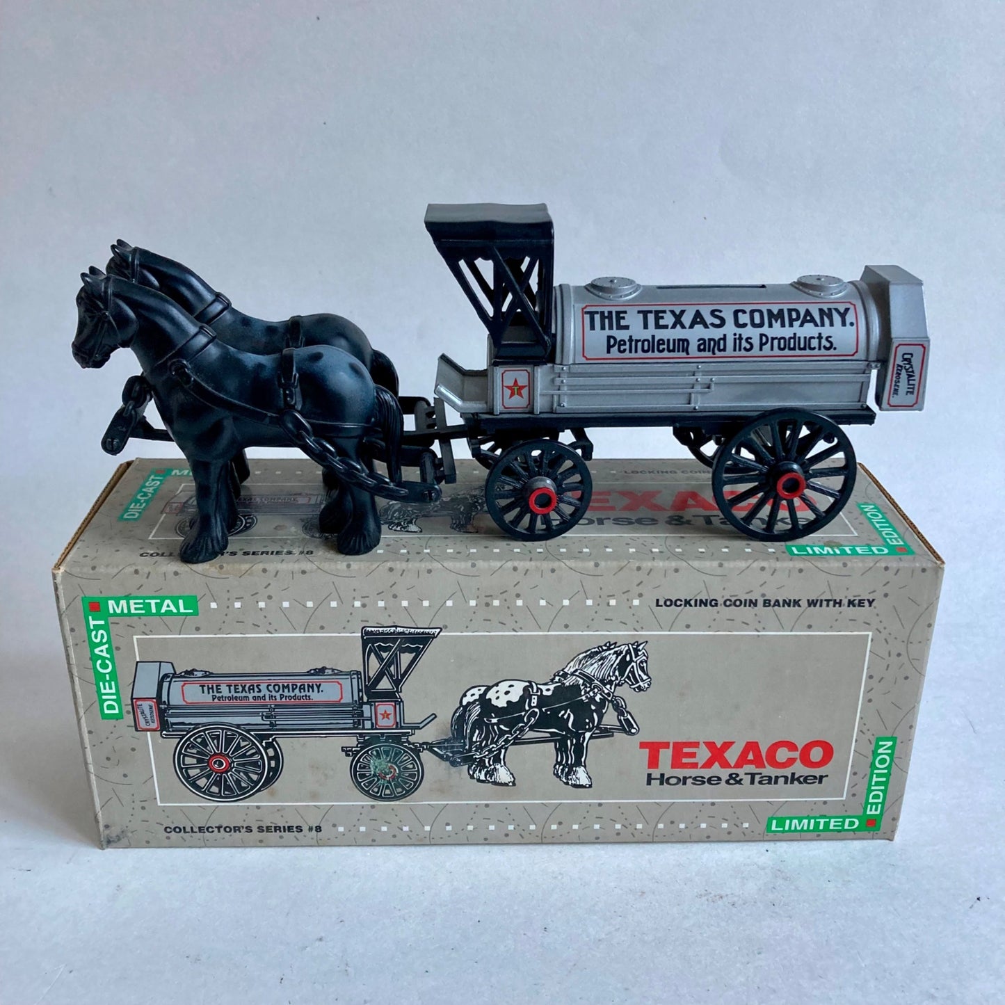 Vintage Ertl Texaco Horse And Tanker Diecast Truck Stock# 9390VP