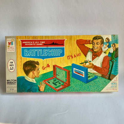 Vintage 1967 Milton Bradley Battleship Board Game COMPLETE w/Box!