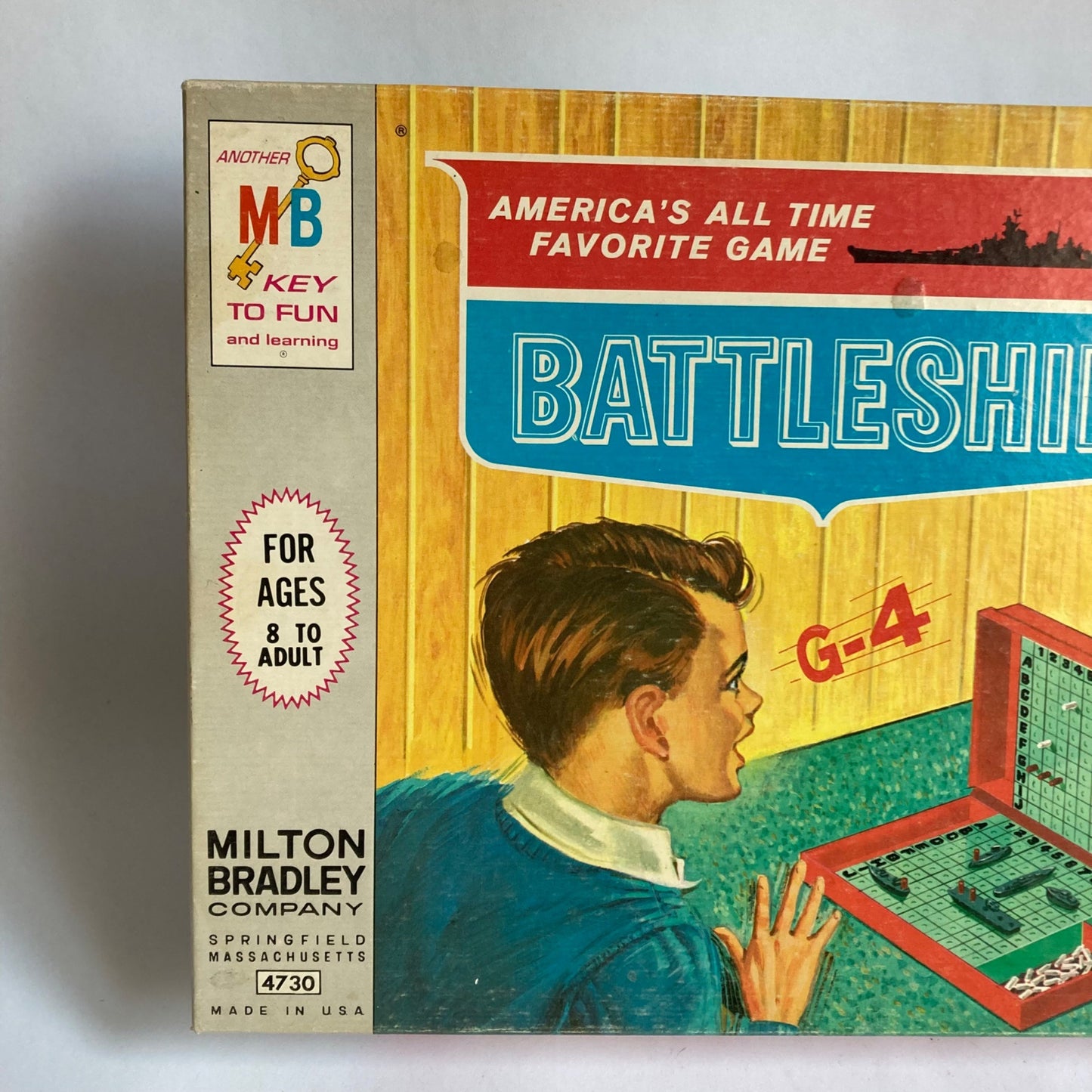 Vintage 1967 Milton Bradley Battleship Board Game COMPLETE w/Box!