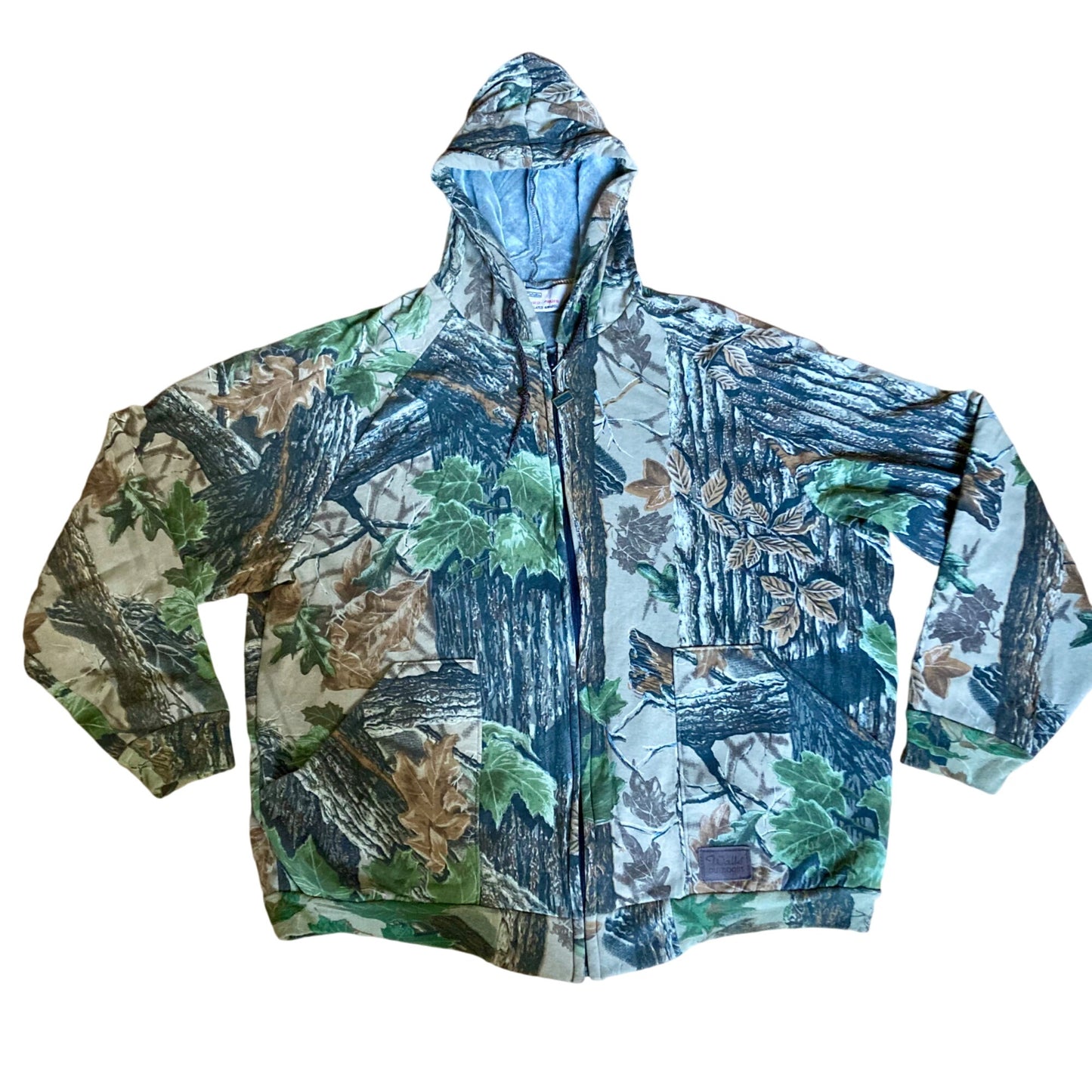 Vintage Walls Blizzard-Pruf Hooded Sweatshirt Insulated Jacket Realtree Camo