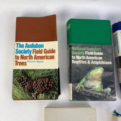 Lot 6 Vintage Audubon Society Field Guides Trees, Insects, Sky, Reptiles, Birds