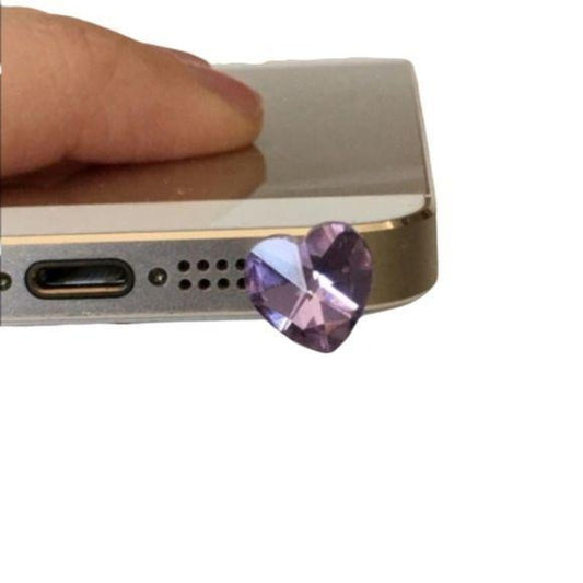 New T-Shirt & Jeans Headphone Jack Charm Heart