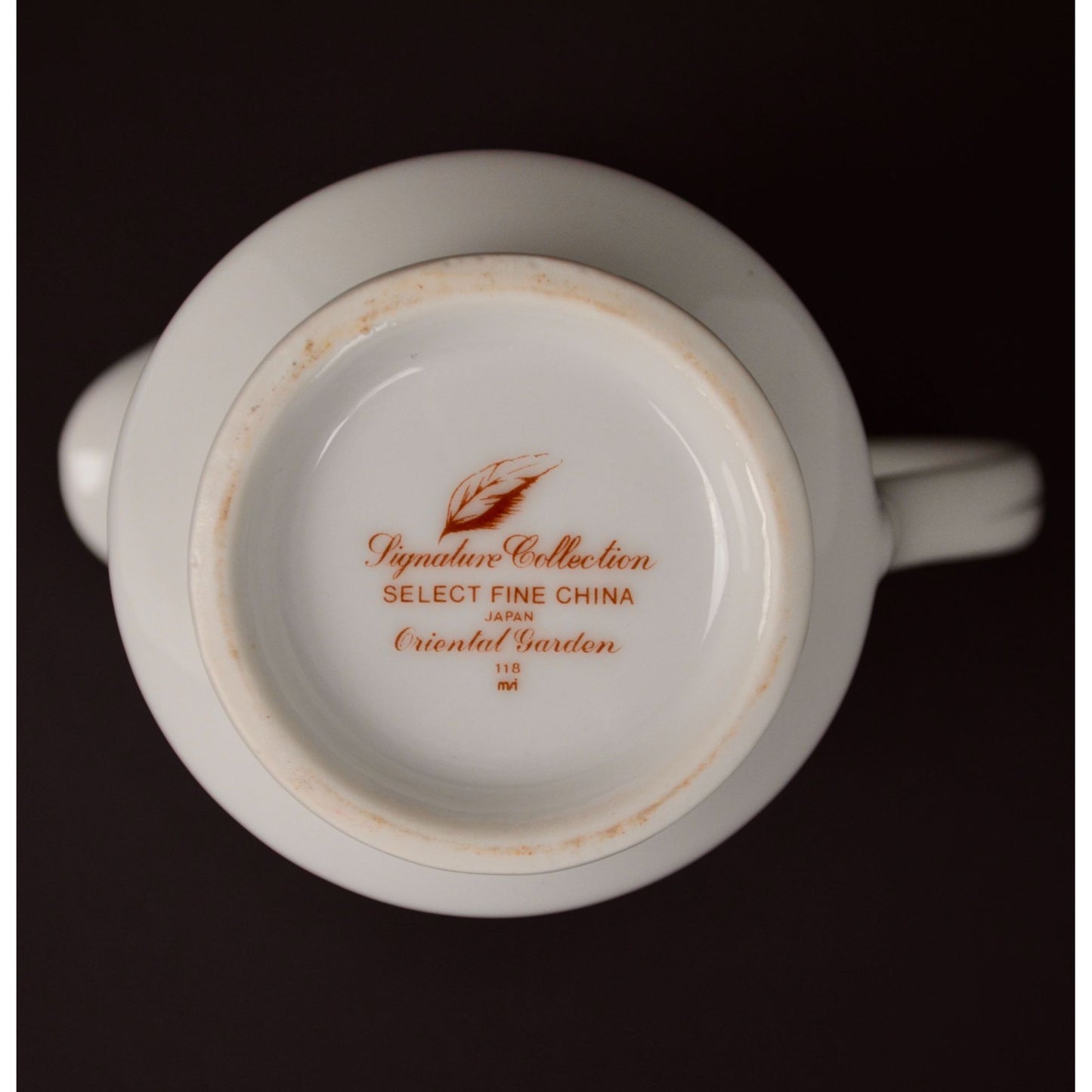 Signature Collection Japan Oriental Garden Creamer Floral