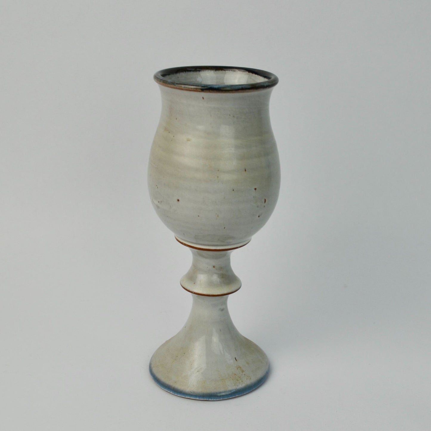 1986 Minnesota Renaissance Festival Unicorn Goblet Deneen Pottery