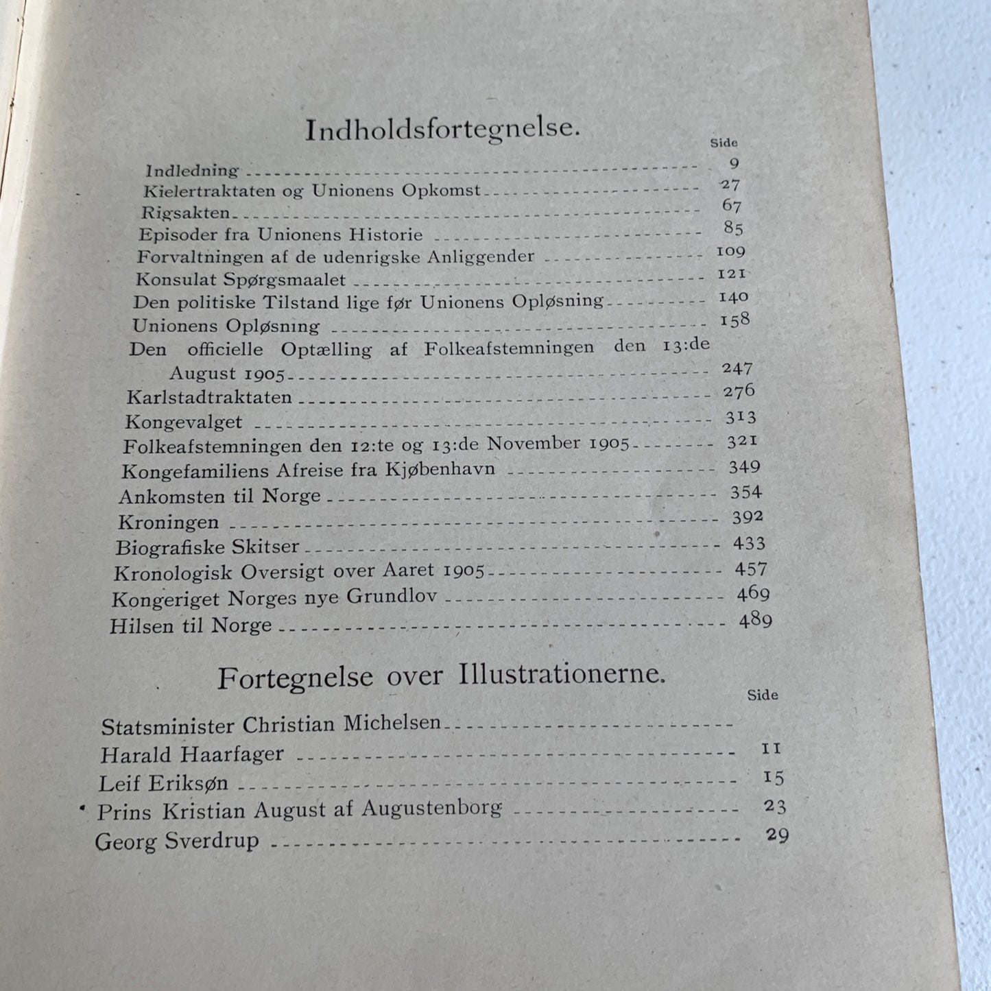 Unionsperioden OG Norges Gjenreisning The Union Period and Norway's Recovery Book 1906