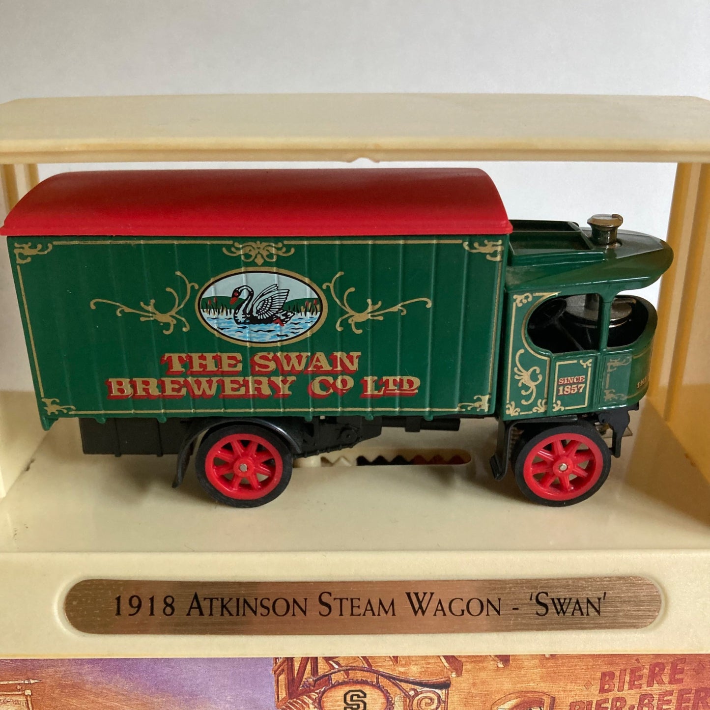 Matchbox Models of Yesteryear 1918 Atkinson Steam Wagon Swan Diecast w/ Box