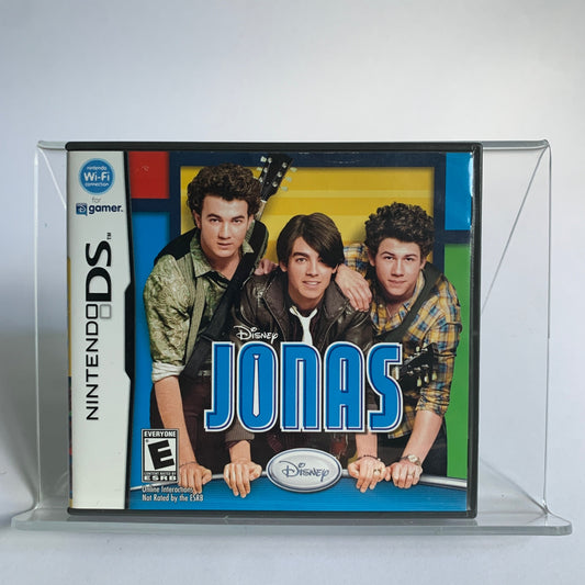Nintendo DS Disney Jonas COMPLETE Game Cartridge Manual Case