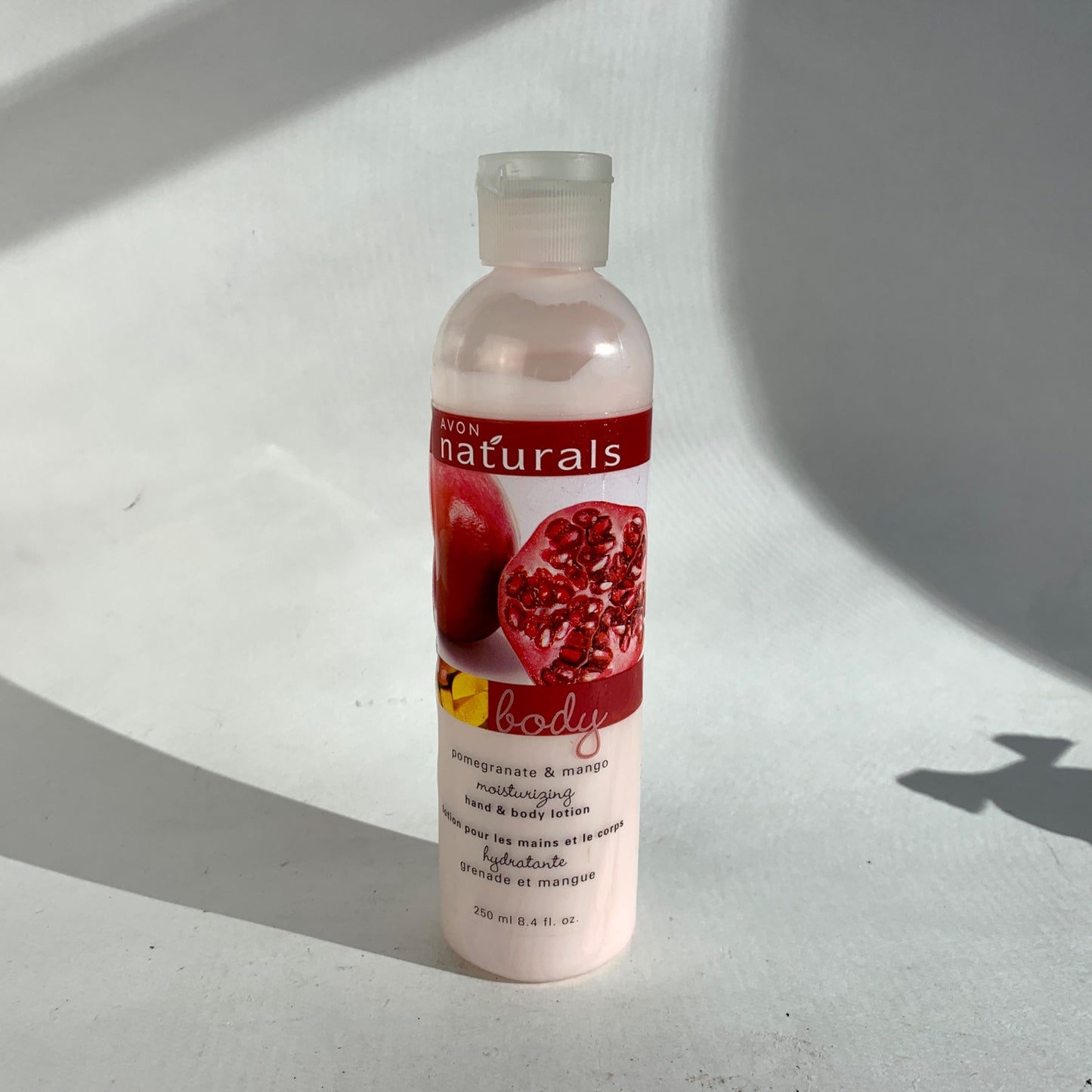 Avon Naturals Pomegranate Mango Hand Body Lotion 8.4 oz NEW