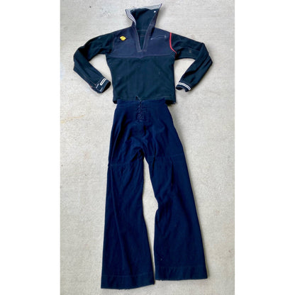 Vintage WWII Wool Dress Blues Cracker Jack Uniform Navy Jumper Uniform