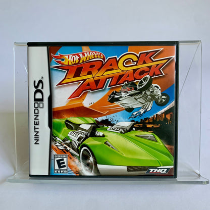 Nintendo DS Hot Wheels Track Attack COMPLETE Cartridge Manual Case