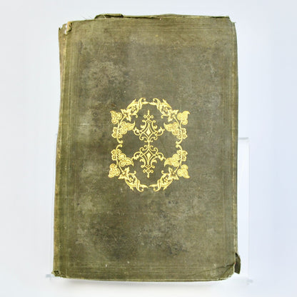 1853 Mother's Magazine and Family Monitor Vol. 21 Book AS IS