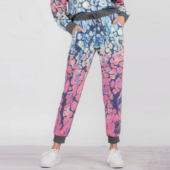 Women’s Bubblegum Colors Loungewear Joggers