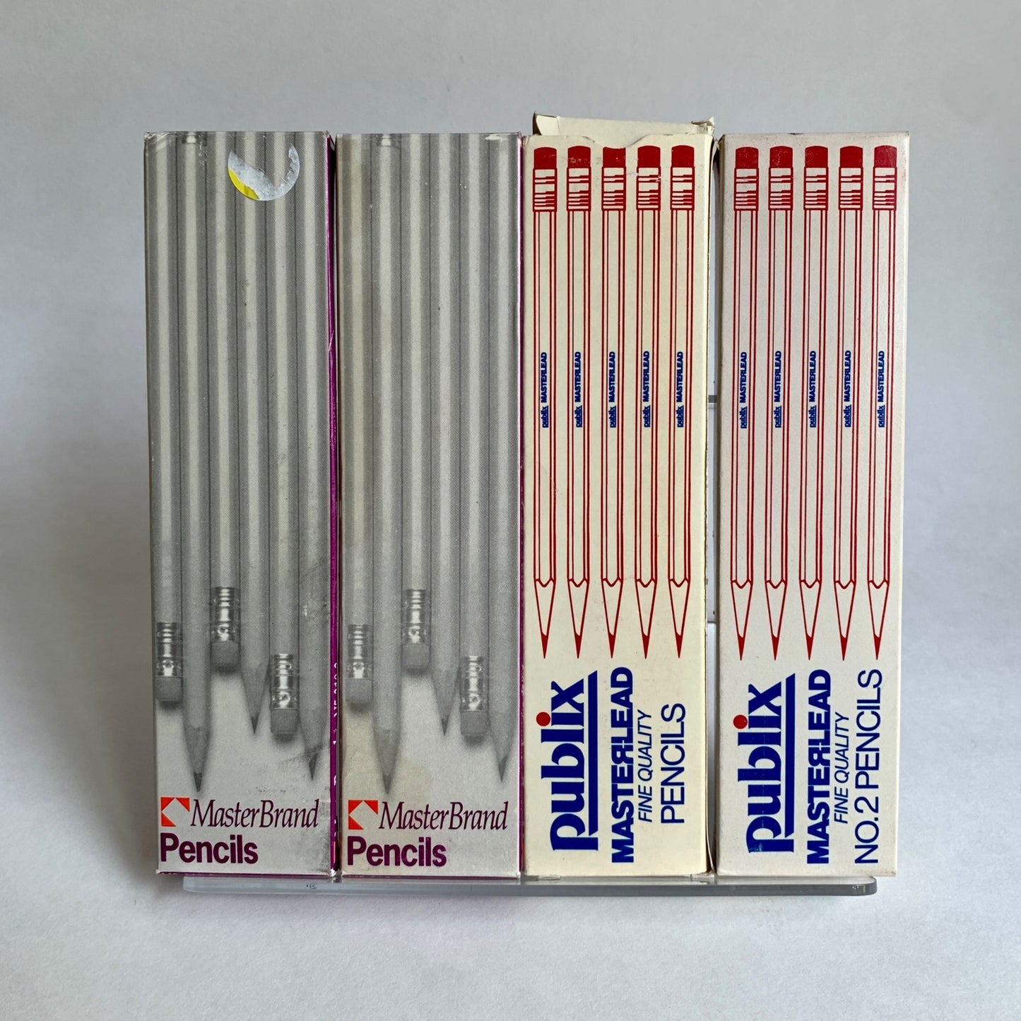 Vintage Publix Masterlead No. 2 Pencils Masterbrand Lot of 4 Boxes