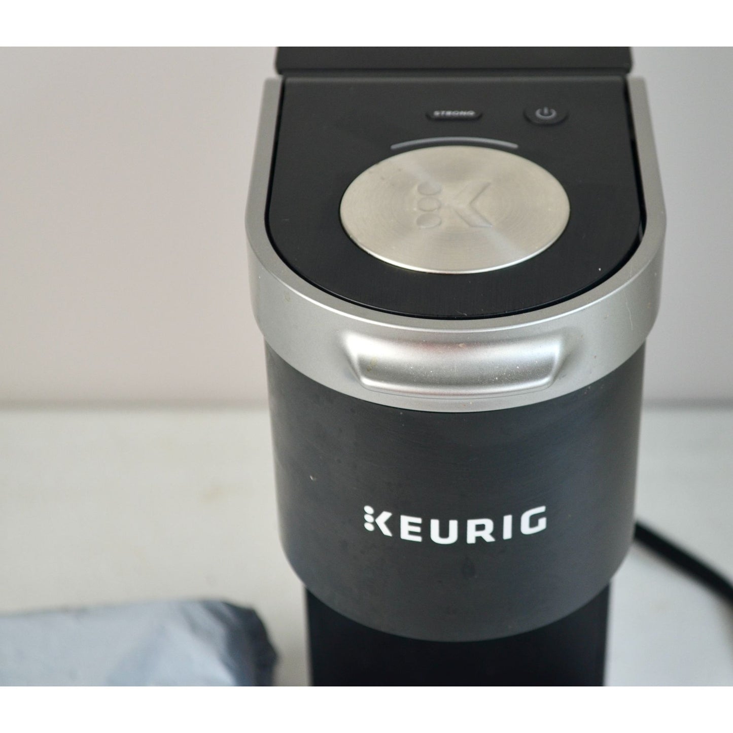 Keurig K-Mini Plus Black Coffee Maker Used Working with Filters