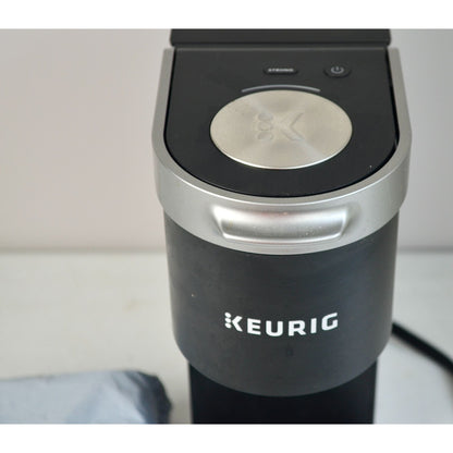 Keurig K-Mini Plus Black Coffee Maker Used Working with Filters