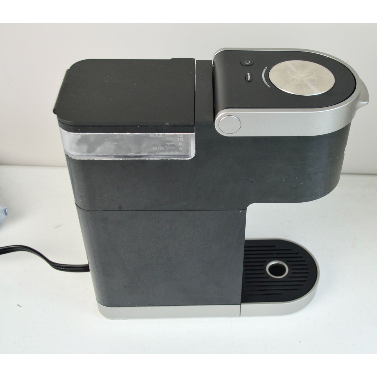 Keurig K-Mini Plus Black Coffee Maker Used Working with Filters