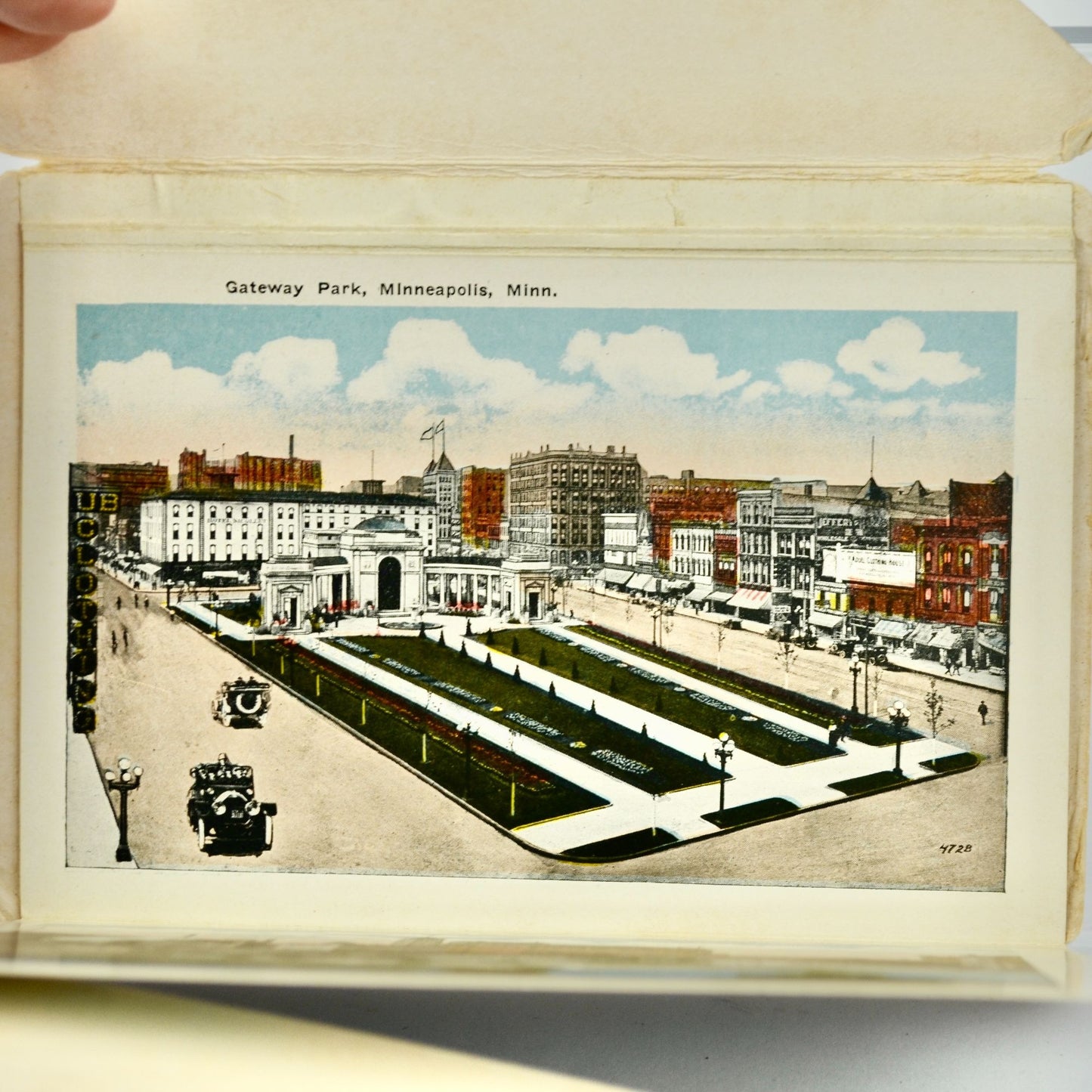 Souvenir Folder Twin Cities St Paul Minneapolis MN Vintage