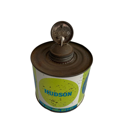 Hudson Sprayer Nebu-Lizor Bug Spray Vintage Can Tin Advertising