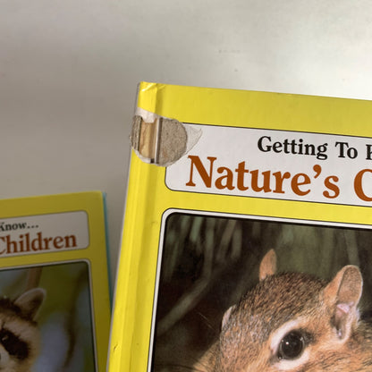 1985 Getting to Know Nature's Children Books Lot of 14