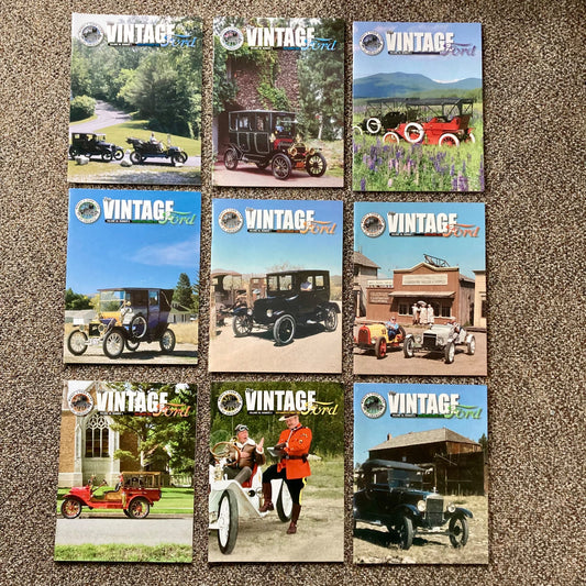 Lot 9 The Vintage Ford Magazine 2004-2005 Model T Ford Club of America