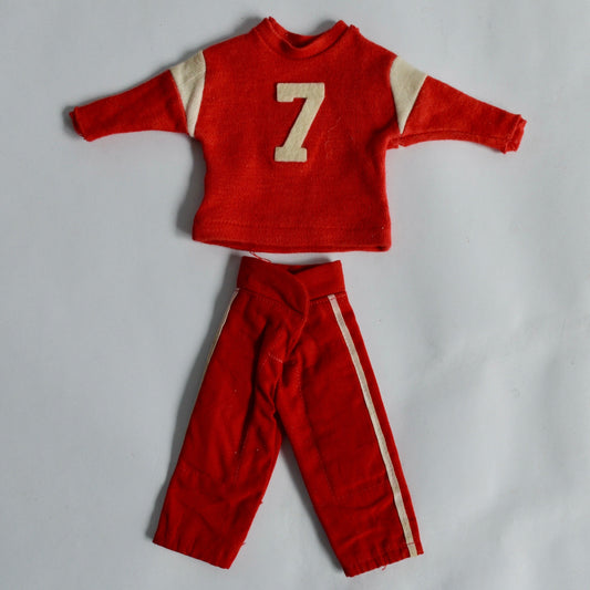 Mattel Vintage Ken Touchdown Football Pants & Shirt #799