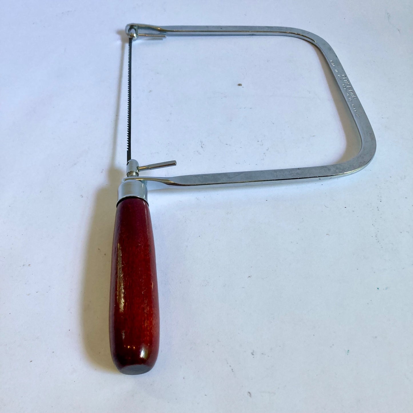 Vintage Craftsman Coping Saw Wood Handle MADE IN USA