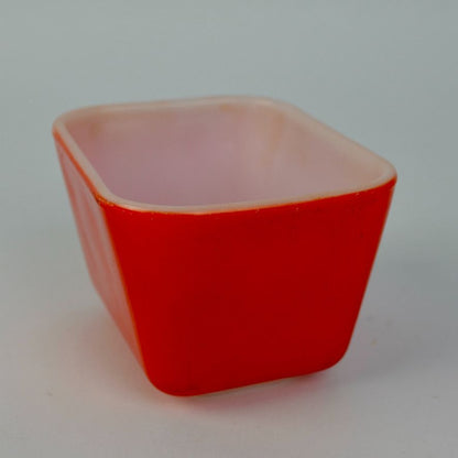 Pyrex 501-B Red Fridigie WITHOUT LID