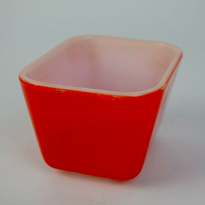 Pyrex 501-B Red Fridigie WITHOUT LID