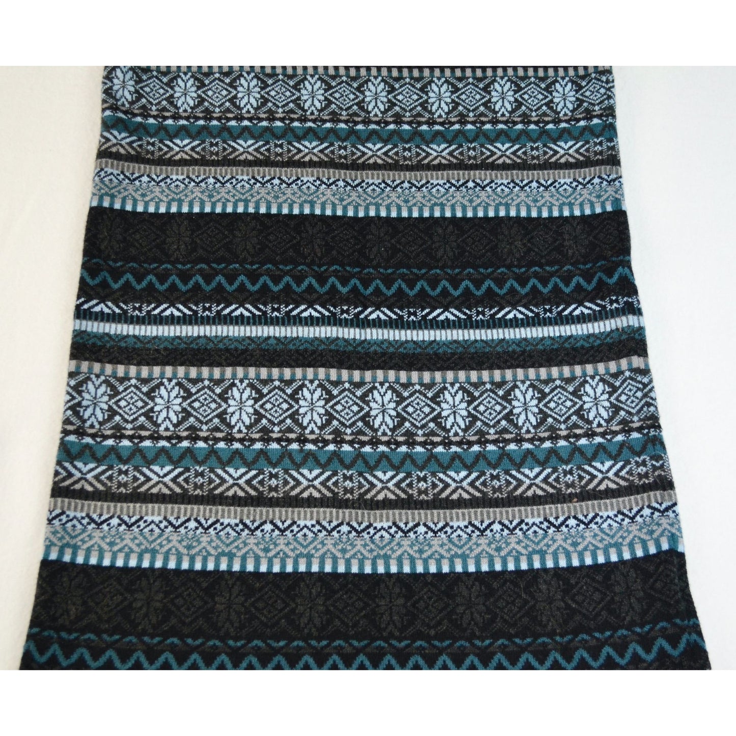 Icelandic Design Fair Isle Size Medium Women's Sweater Knit Skirt Wool Blend