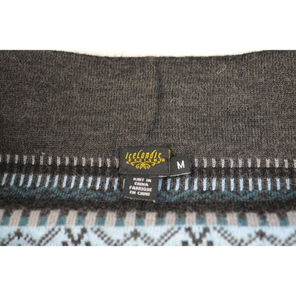 Icelandic Design Fair Isle Size Medium Women's Sweater Knit Skirt Wool Blend