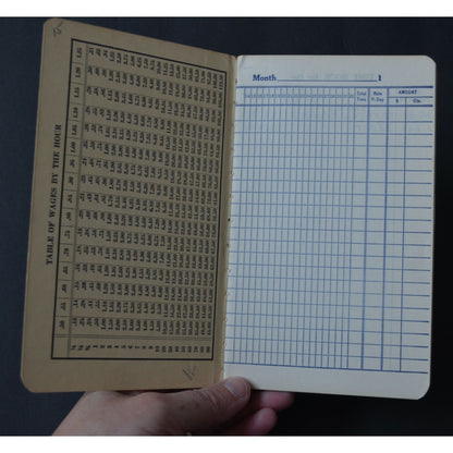 Perfection Time Book Weekly Unused Vintage #677