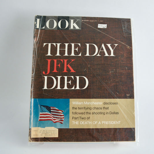 Look Magazine February 7 1967 The Day JFK Died Vintage