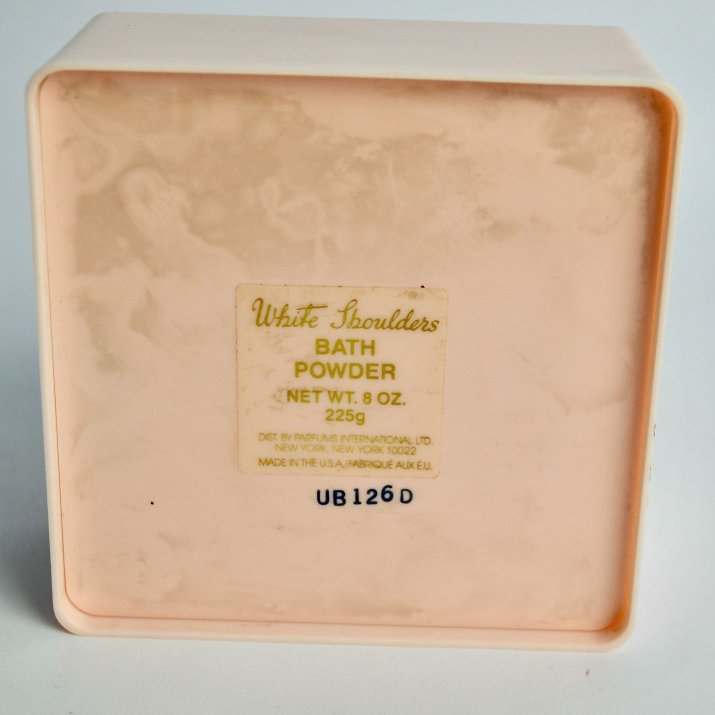 White Shoulders by Evyan Dusting Body Bath Powder 8 oz