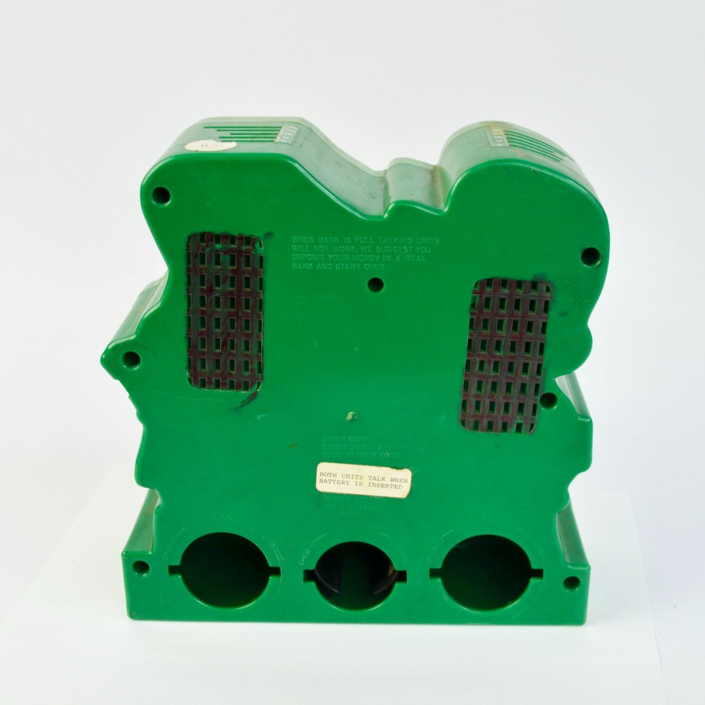 Warner Bros Vintage 1977 Elmer Fudd Bugs Bunny Talking Bank UNTESTED