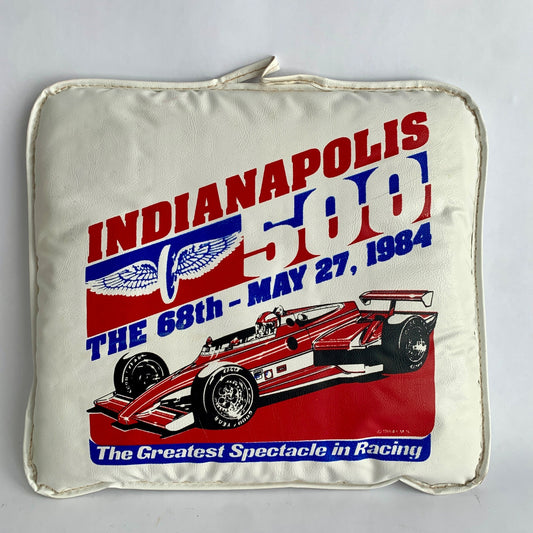 Indianapolis 500 68th May 27 1984 Seat Cushion