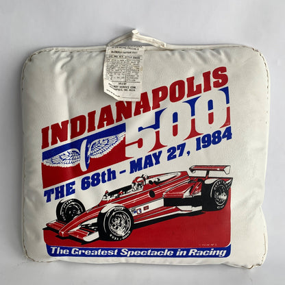 Indianapolis 500 68th May 27 1984 Seat Cushion