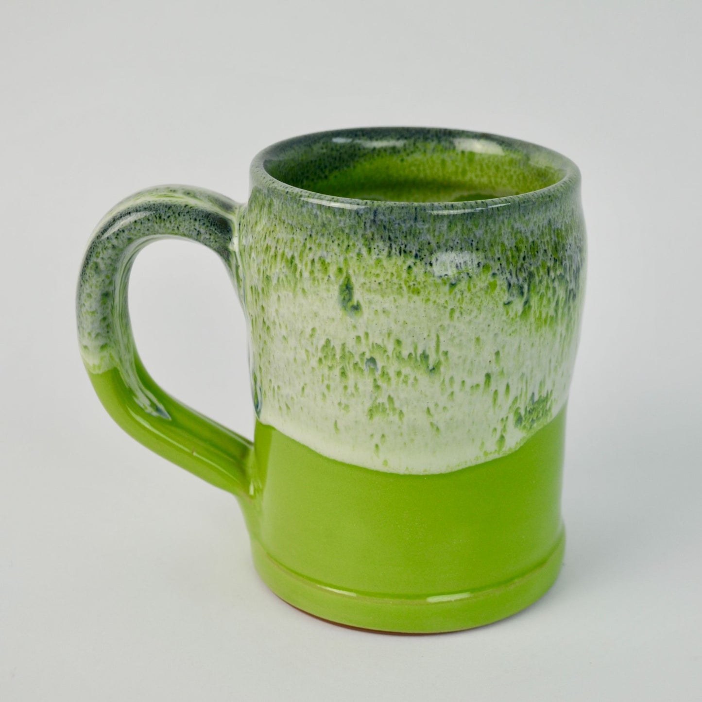 Deneen Pottery UP Coffee Roasters MPLS Minneapolis Minnesota Green Mug